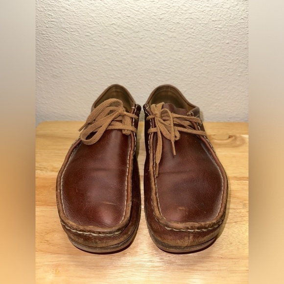 Clarks Other - Clarks Original Men's Wallabee Leather Shoes - Casual Brown, Size 10.5